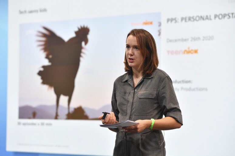 Glance head of content Avril Blondelot -MIPCOM 2021
