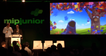 MIPJunior Sesame Street Kinect demo