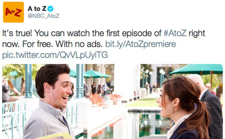 A to Z fall online premiere