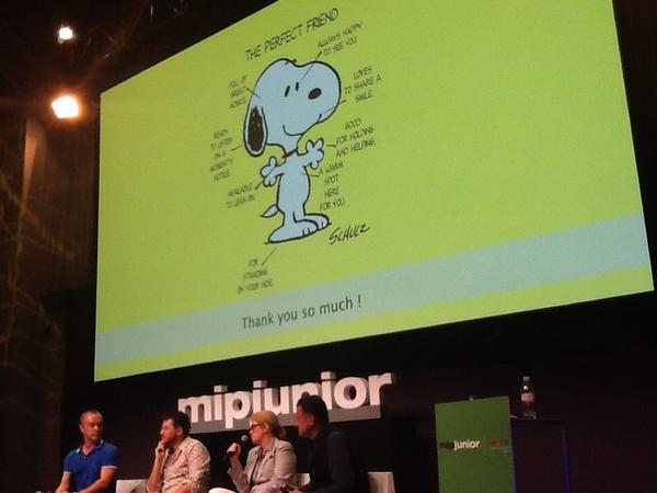 Peanuts at MIPJunior