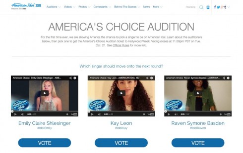American Idol Choice Audition