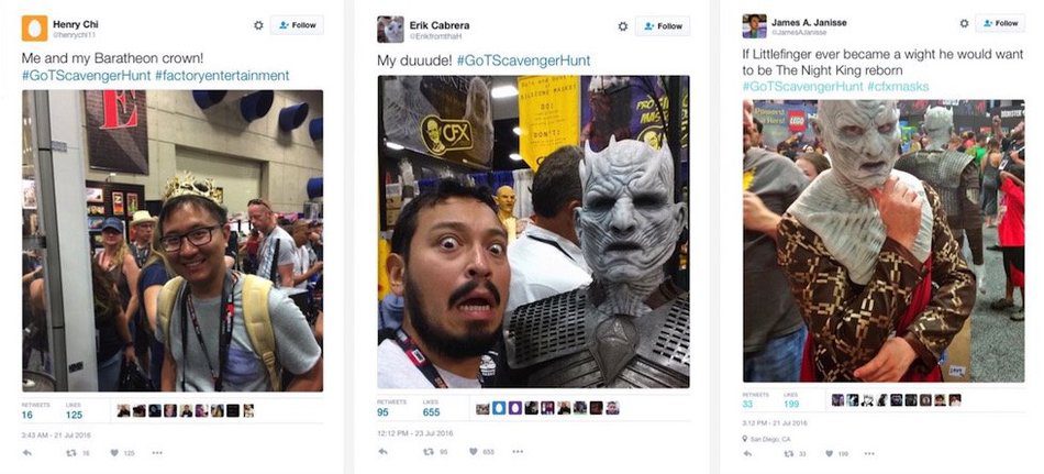 GAME OF THRONES social tv
