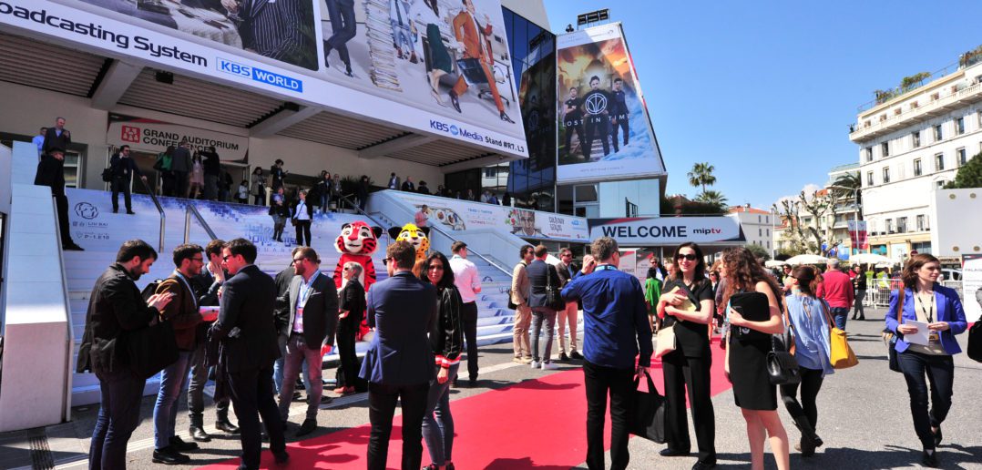 MIPTV outside sun