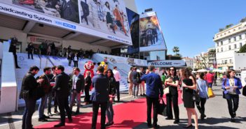 MIPTV outside sun