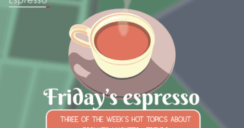 FRIDAY’S ESPRESSO – Three of the week’s hot topics about formats, markets & trends