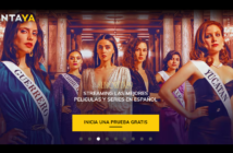 Latin American actors and actresses from a Latina series posing together.